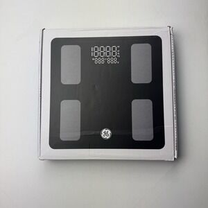 GE Smart Body Fat Scale CS20I Black Digital BMI Bluetooth 400lb New